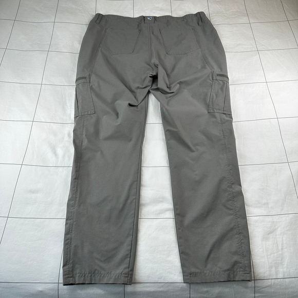 Kuhl Pants Womens 16 Regular Gray Horizn Skinny Ripstop Hiking Travel Casual - Picture 3 of 12